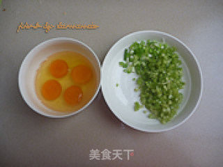 Stir-fried Celery with Soil Eggs recipe