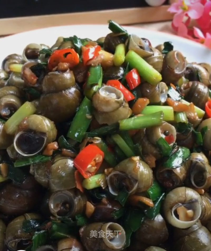 Fried Snails recipe