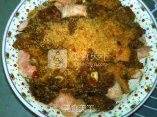 Steamed Pork with Pomelo Peel recipe