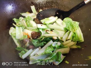 Stir-fried Tofu with Cabbage Root recipe