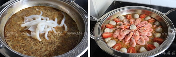 Arctic Shrimp Tom Yum Hot Pot recipe