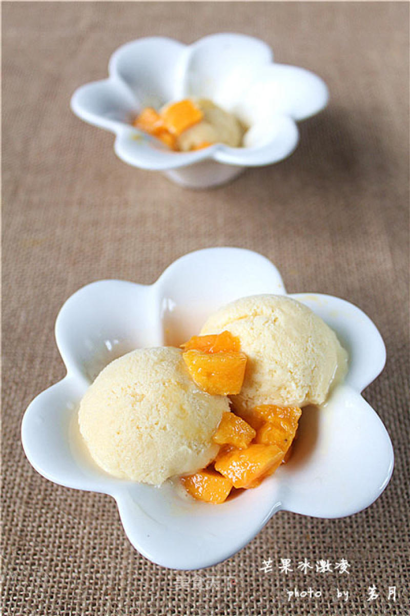 [mango Ice Cream] My Favorite Fruit Flavor recipe