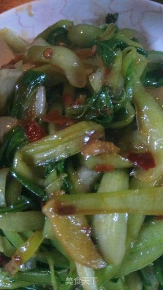 Stir-fried Rapeseed with Soy Sauce recipe