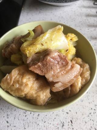 Cabbage Tofu Stew recipe