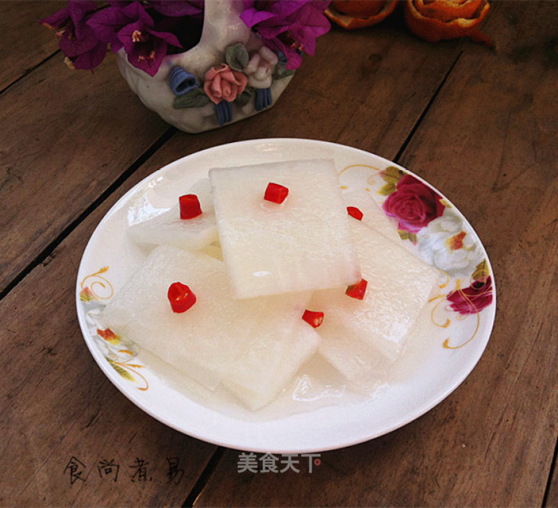 Homemade Hot and Sour Radish Slices recipe