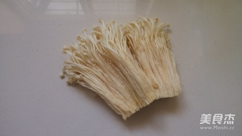 Fungus Enoki Mushroom with Cold Dressing recipe