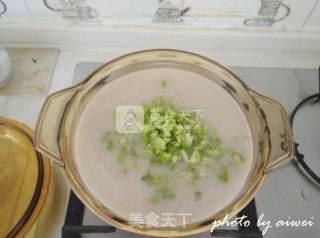 Taro Soup with Dried Shrimp and Vegetables recipe