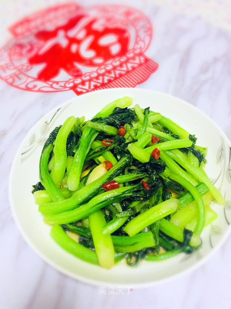 Stir-fried Choy Sum recipe