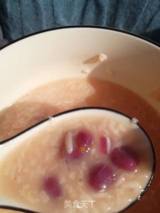 Fermented Osmanthus and Purple Potato Meatballs recipe