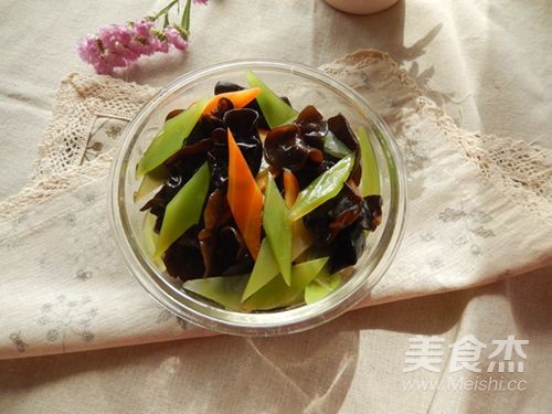 Cold Black Fungus Lettuce recipe