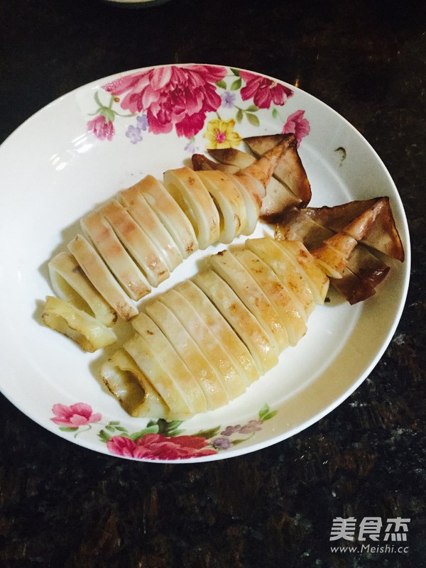 Grilled Squid Tube recipe