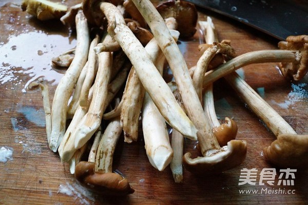 Tea Tree Mushroom and Sturgeon Soup recipe