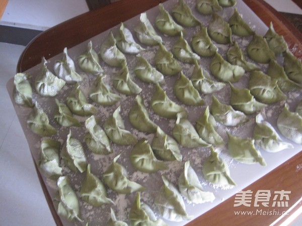 Emerald Leek Dumplings recipe