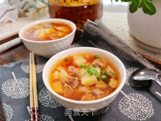 A Must-have Soup for Growing High in Spring ~ Beef Stew with Tomatoes recipe