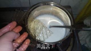 A Good Artifact for Beauty and Breast Enhancement-papaya Milk Jelly recipe