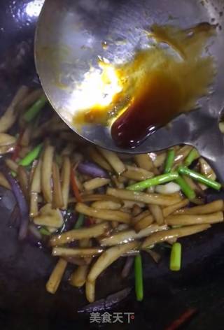 Pleurotus Eryngii in Oyster Sauce recipe