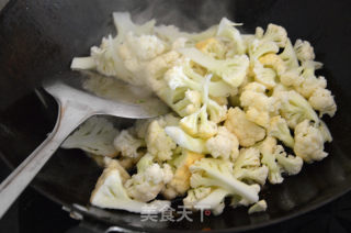 Cauliflower Fried Pork recipe