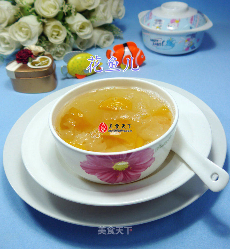 Yellow Peach Tremella recipe