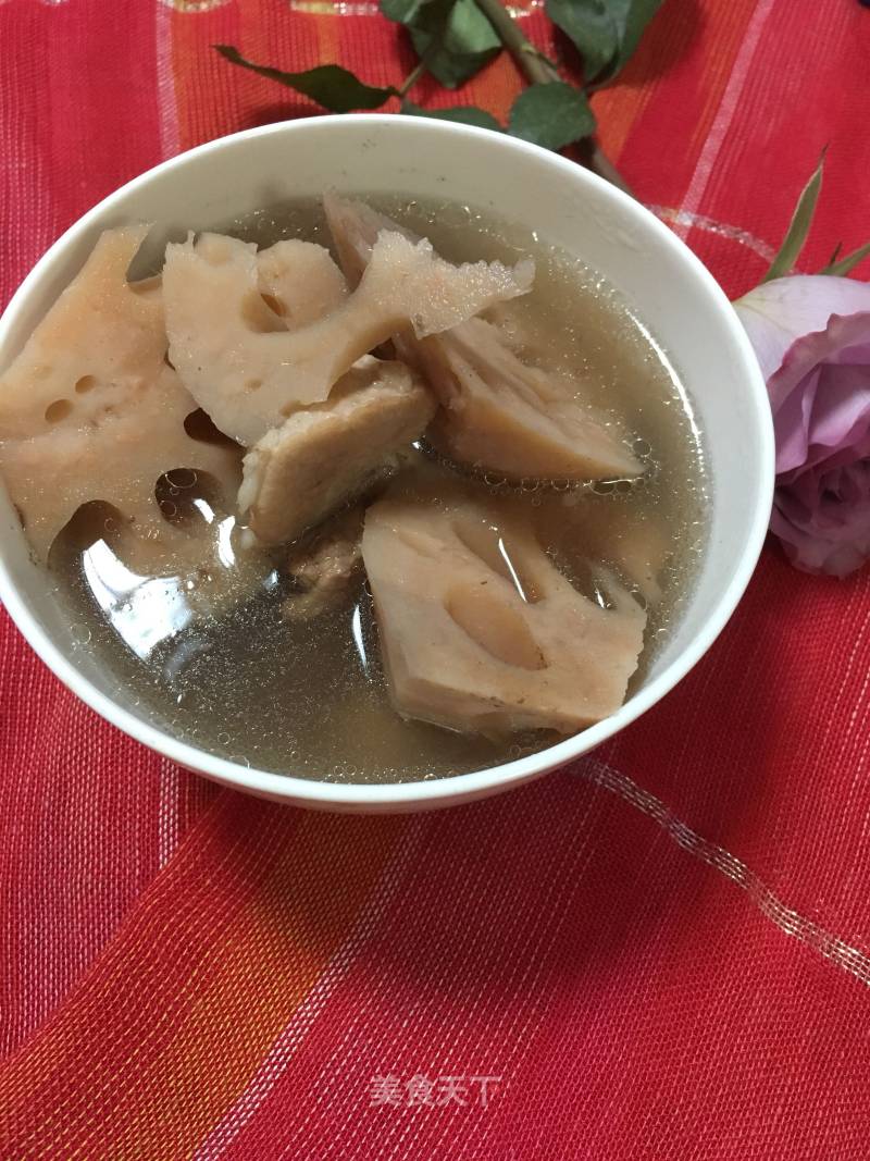 Lotus Root Pork Ribs Soup recipe
