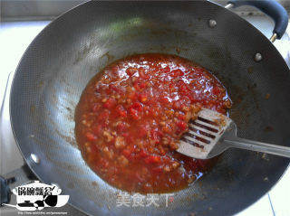 Spaghetti with Tomato Meat Sauce recipe