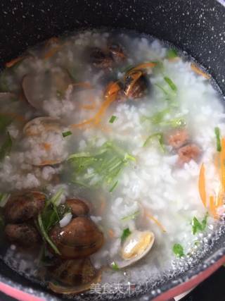 Clam Lettuce Congee recipe