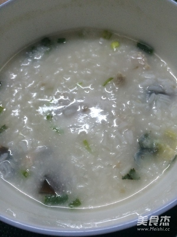 Congee with Preserved Egg and Lean Meat recipe
