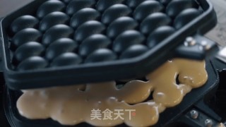 Egg Waffles with Pearl Milk recipe