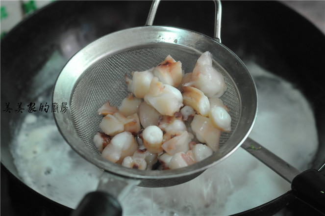 Sauce-flavored Octopus recipe