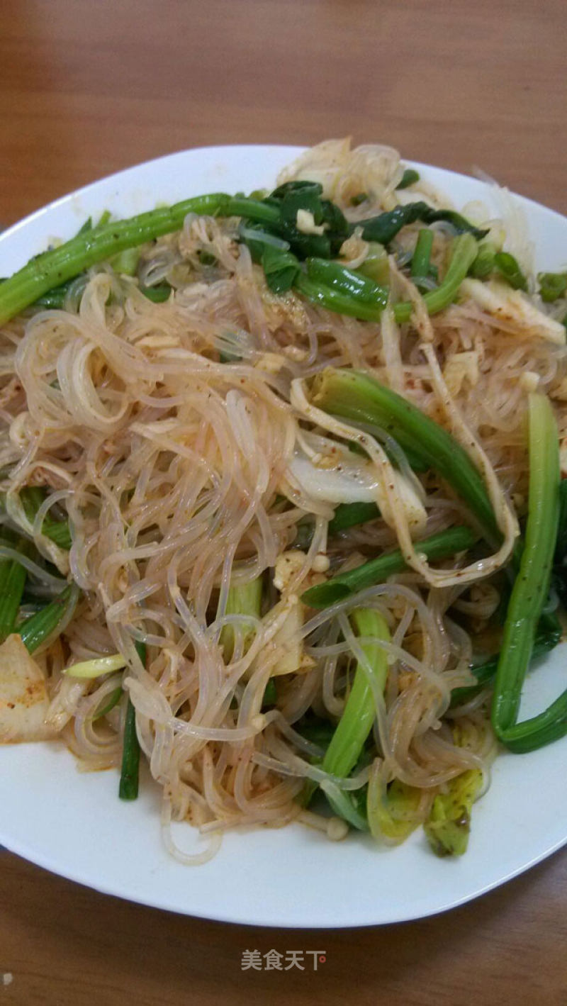 Spinach Vermicelli recipe