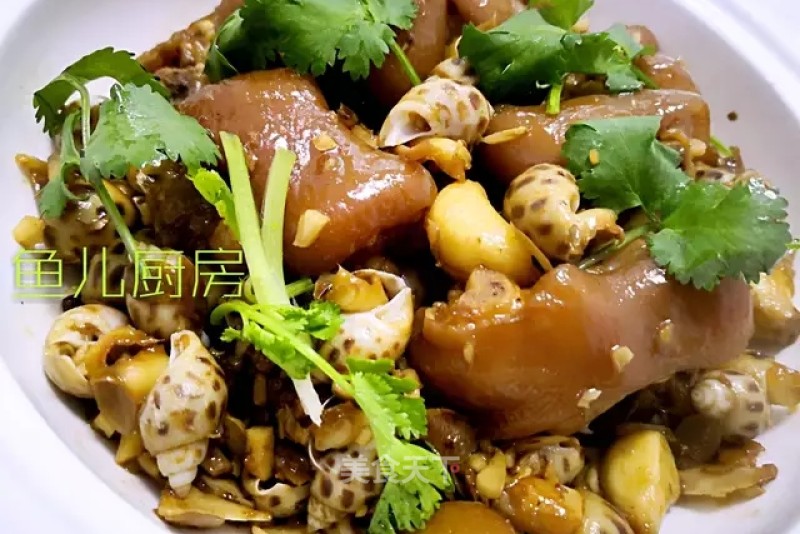 Braised Pork Knuckles with Snails ── "fish Kitchen" Private Kitchen recipe