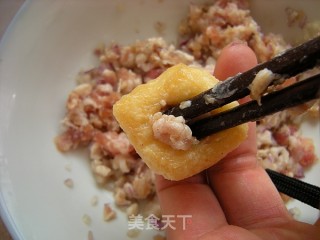 Pork Stuffed Tofu Bubbles recipe
