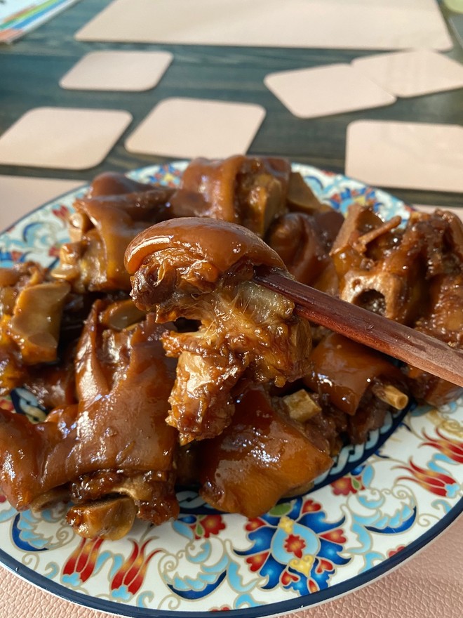 Pressure Cooker Stewed Trotters (no Oil, No Salt, Kitchen White Version) recipe