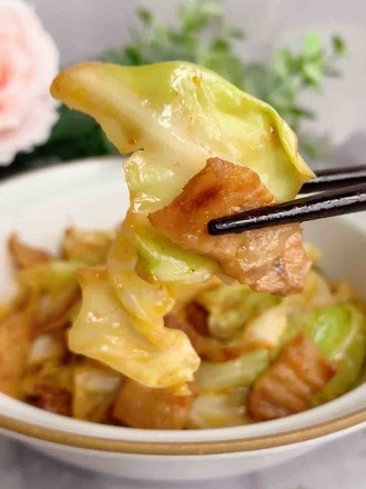 Fried Pork with Fermented Bean Curd and Cabbage
