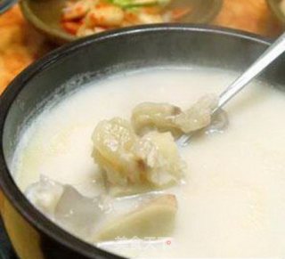 Milky Beef Bone Calcium Soup recipe