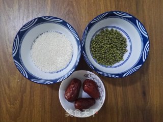 Mung Bean and Red Date Congee recipe