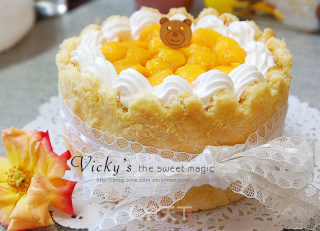 Birthday Cake for My Mother--【mango Cheesecake】no Baking recipe