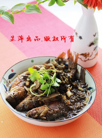 Braised Redeye with Pickled Vegetables recipe