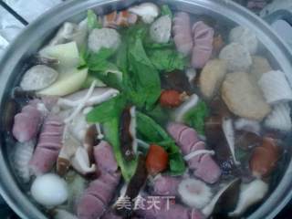 The Vegetable Hot Pot of The Common People's Vegetable Turnaround recipe