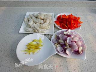 Fish-flavored Squid Rolls recipe