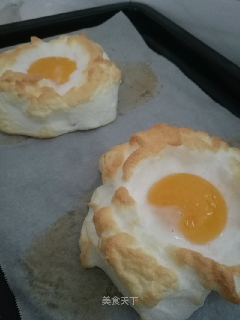 The Soft Clouded Egg with Marshmallows (self-made Version is Super Simple) recipe