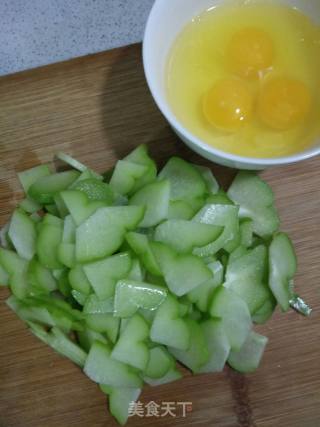 Chayote Scrambled Eggs recipe