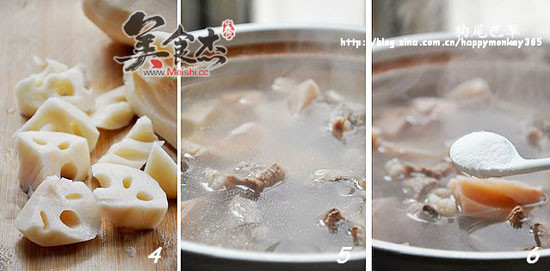 Pork Ribs and Lotus Root Soup recipe