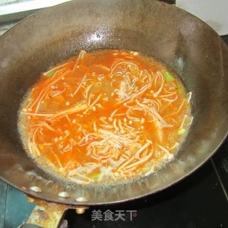 Fritters Enoki Mushroom Soup recipe