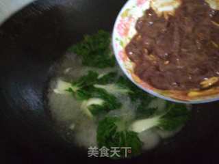 Cabbage and Pork Liver Soup recipe