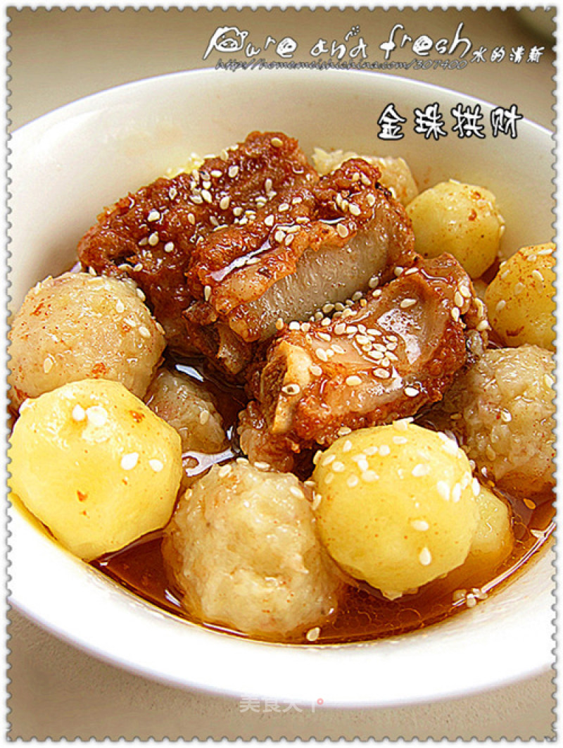 New Year's Banquet-jin Zhu Gong Cai, The Wealth is Rolling! recipe