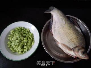 Grilled Bream with Edamame recipe