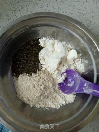 #aca烤明星大赛# Oatmeal Seaweed Molar Biscuits recipe