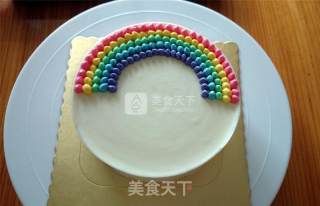 Rainbow Yogurt Mousse Cake recipe