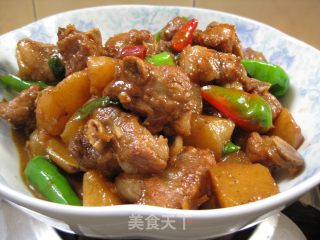 Braised Pork Ribs with Carrots recipe