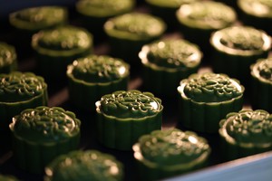 Healthy Green Juice Mooncake recipe